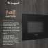 Встраиваемая микроволновая печь WEISSGAUFF HMT-225 Touch Grill, 25л, 900Вт, черный [433075]